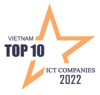 Vietnam ICT Top 10 award badge
