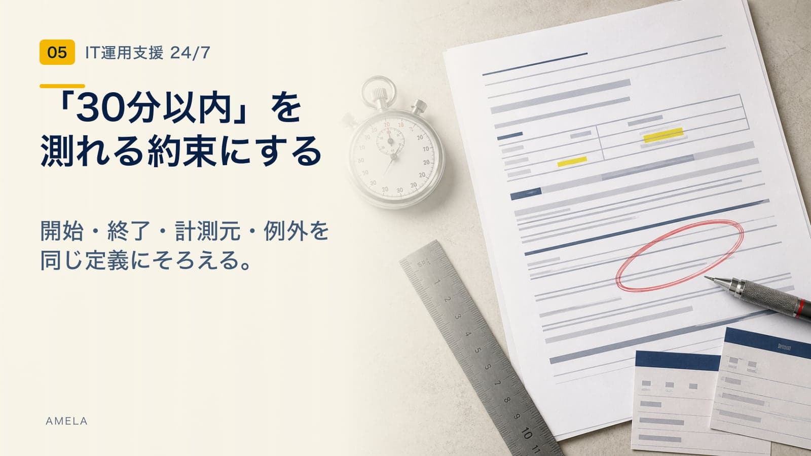 SLAとは?IT運用・監視サービスで決めるべき項目と確認ポイント
